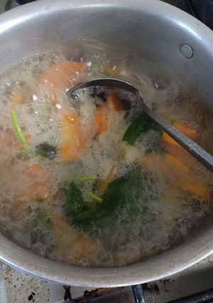 Foto resep Bening Bayam Wortel