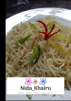 Foto resep Bakmie kering simpel