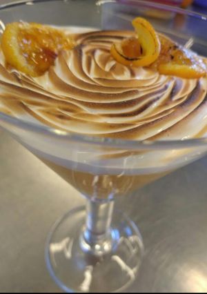 Una foto de Postre de naranja Fácil y rápido