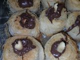 كنافه ملفوفه بالمكسرات والشوكولاته 😋🍫