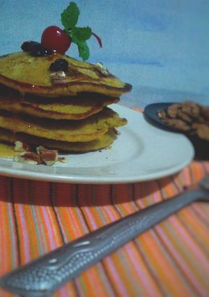 Una foto de Hot cakes de avena 🥞