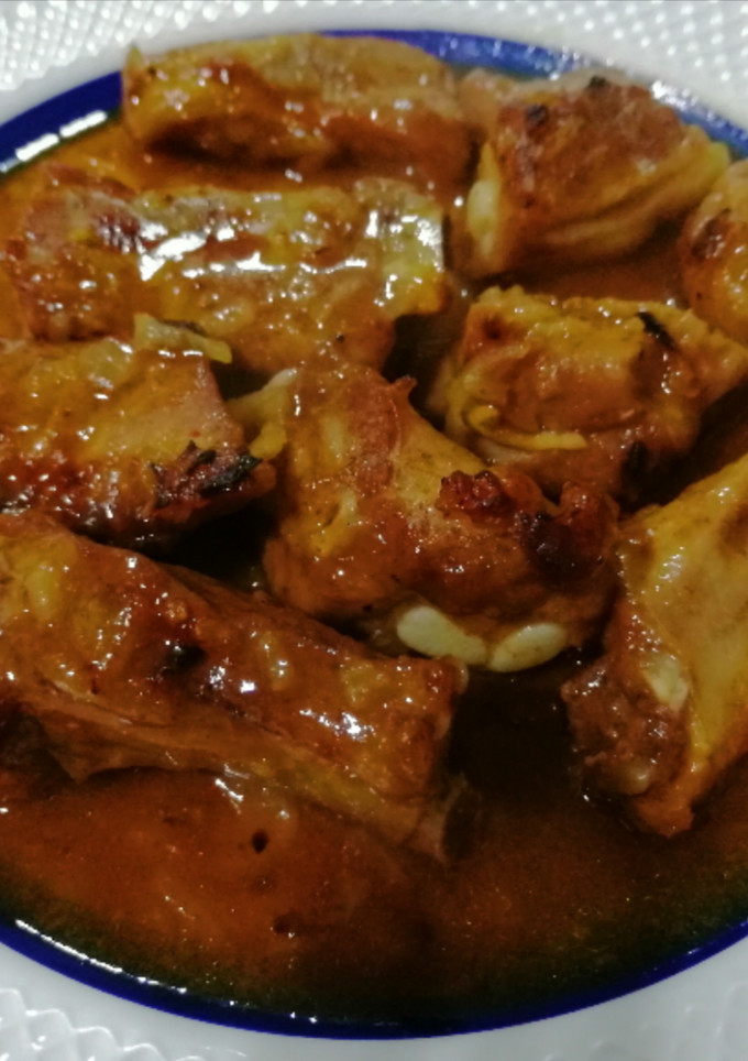Una foto de Costillas a la Coca-Cola