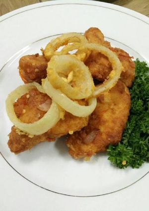 Foto resep Chicken Pokpok with BBQ sauce