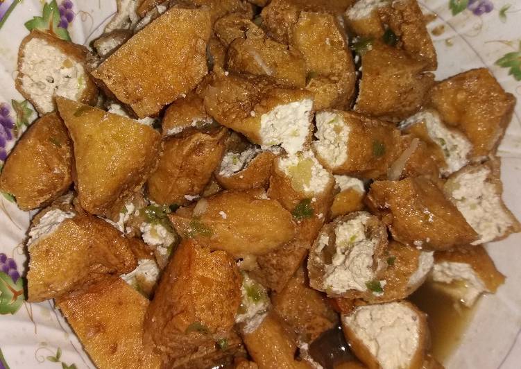 Tahu gejrot pedes gila...😊