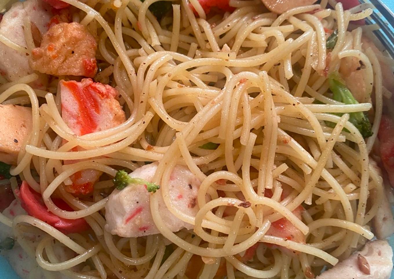 Spageti Aglio e Olio paket hemat