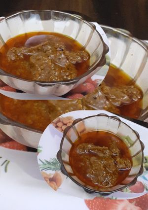 A picture of Mango pickle.
