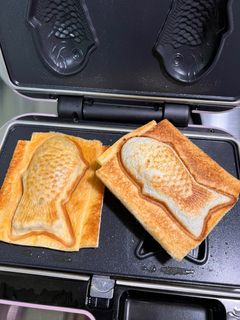 地瓜鯛魚燒(小V鬆餅機) 的食譜成品照片