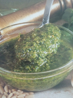 صورة لوصفة صوص البيستو pesto sauce
