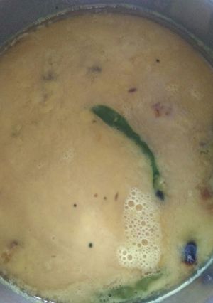 A picture of Arhar daal.