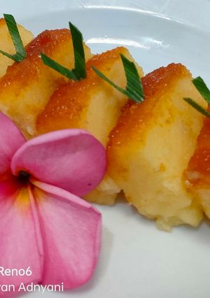 Foto resep Cassava Cake Caramel (Steam)