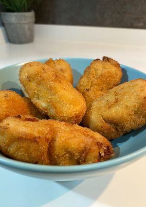 A picture of Chicken and Ham Croquettes.