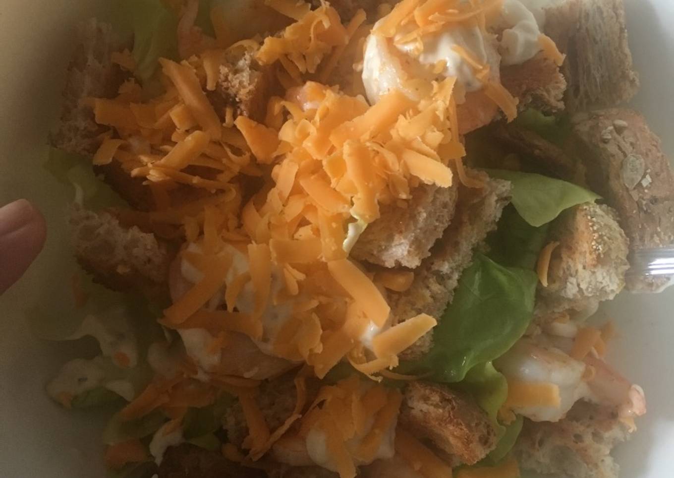 Shrimp Caesar Salad