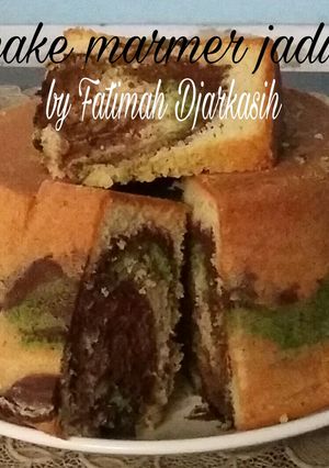 Foto resep Cake marmer jadul
