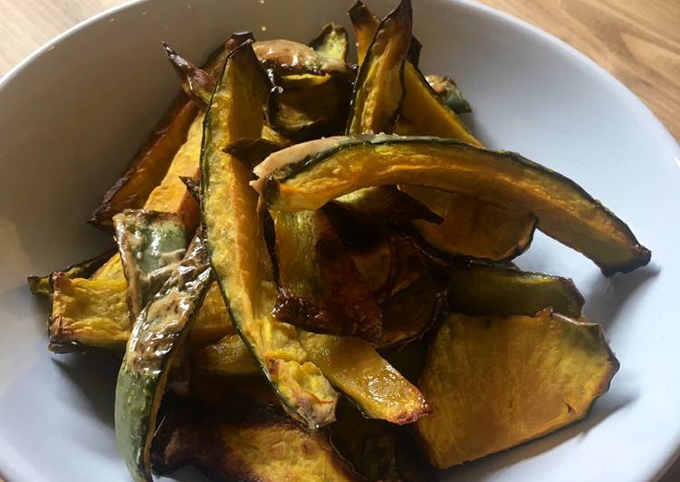 Recipe of Perfect Salted Pumpkin Skin Chips