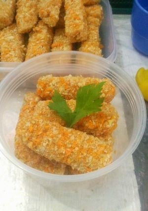 Foto resep Nugget ayam tnp msg anti gagal (plus fto step2)