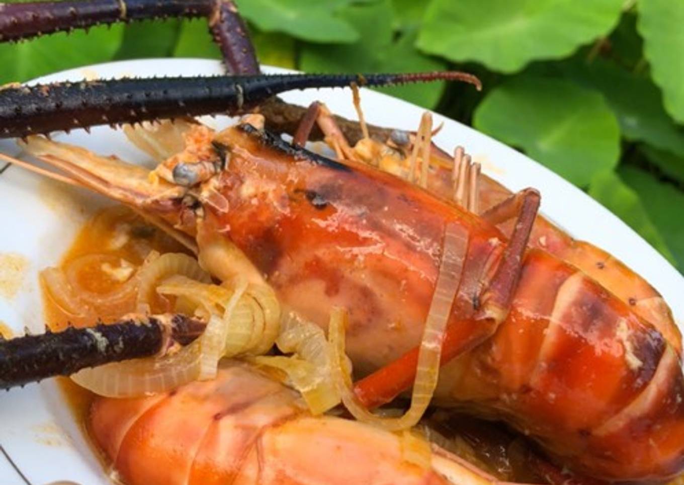 Udang galah asam manis