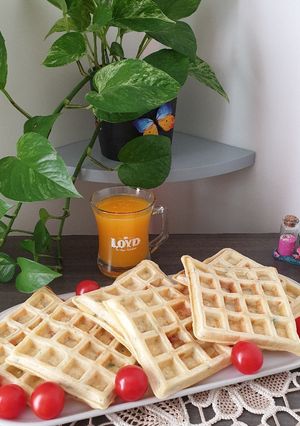 O poză a rețetei Vafe sărate.