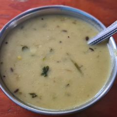 A picture of South Indian Style Kadhi.