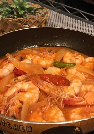 Foto resep Udang asam manis pedas