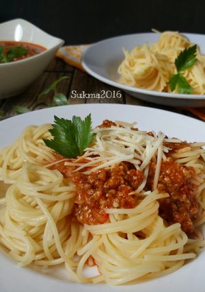 Foto resep Spaghetti Bolognese Simpel