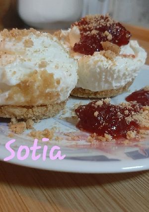 Φωτογραφία της συνταγής Μini cheesecake 💕