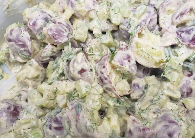 Recipe: Delicious Dill potato salad