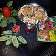 A picture of Vegetable muffins.