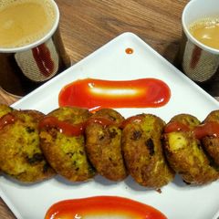 A picture of Broccoli  cutlet.