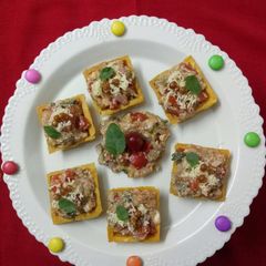 A picture of Insalata al FornoA light Italian eggplant salad served with a twist.