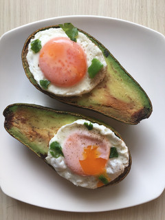 Foto resep Baked Avocado Egg