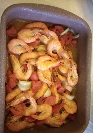 صورة لوصفة جمبري في الفرن 🍤
