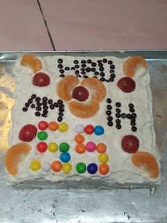 Foto resep Kue ulang tahun simple