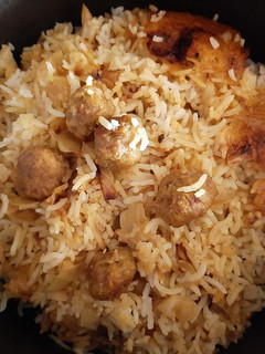 عکسی از دستور کلم پلو