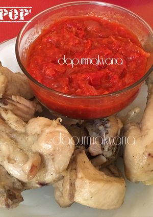 Foto resep Ayam Pop Sambal Tomat
