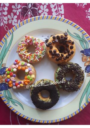 Foto resep Donat Panggang Bertoping