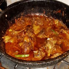 A picture of Mutton karahi.