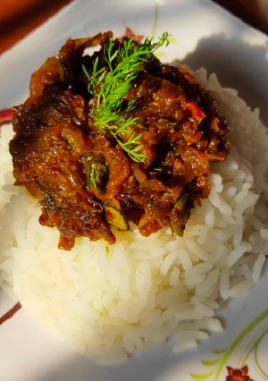 টমেটো রসুন ভর্তা (Tomato Rasun Vorta Recipe in Bengali) রেসিপির প্রধান ছবি