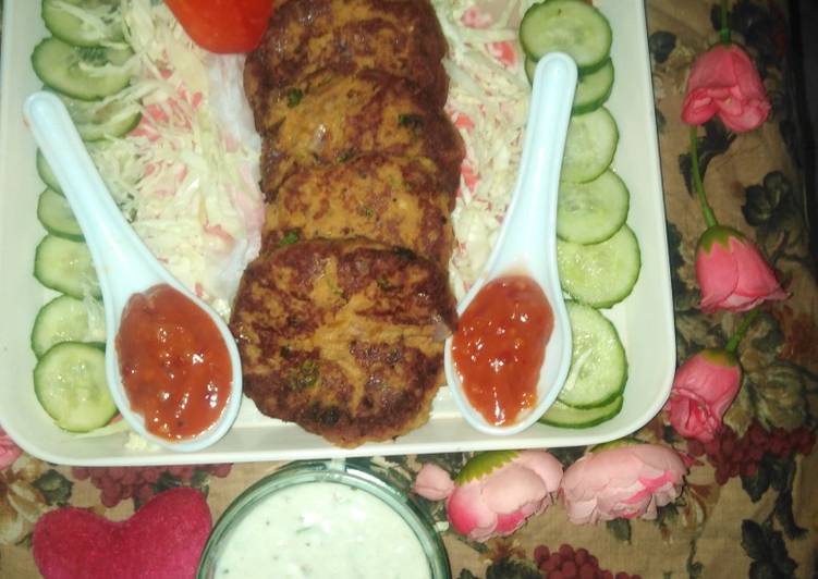 How to Prepare Homemade Beef shami kababs