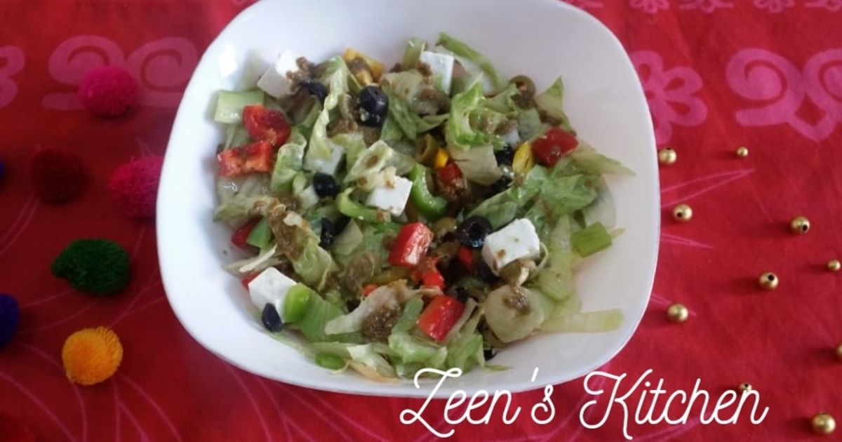 Horiatiki Salad Recipe by ZMA - Cookpad