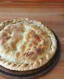 Tarta diferente de Jamón y queso en horno eléctrico