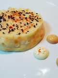 Ensaladilla de gambas al ajillo