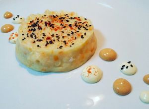 Foto principal de Ensaladilla de gambas al ajillo