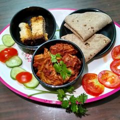 A picture of Finger Millet Roti.