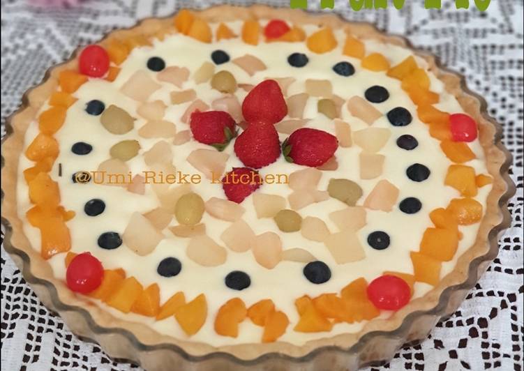 Cara ramu Fruit pie  yang Lezat Sekali