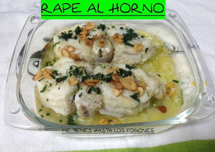 Rape al horno