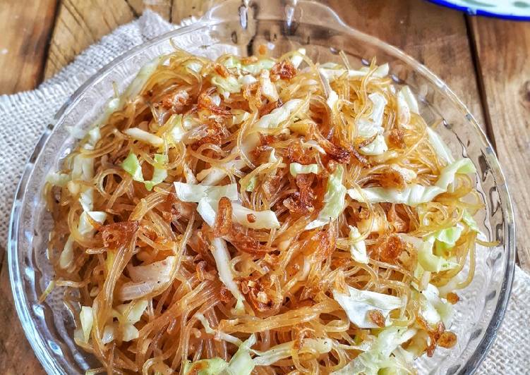 Langkah Mudah untuk Menyiapkan Bihun Goreng Kecap yang Lezat Sekali