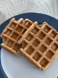 Una foto de Gofres de avena
