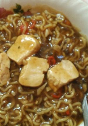 Foto resep Mie nyeleneh