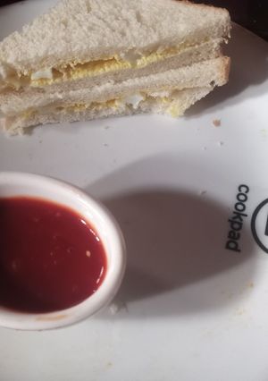 A picture of 🥚 Egg Mayo Sandwich 🥪.