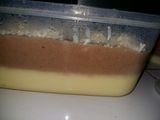 Puding busa cokelat vla